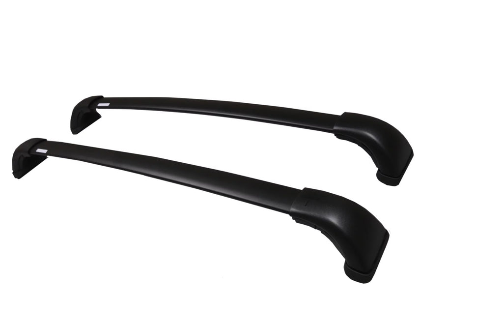 BRIGHTLINES Roof Rack Crossbars Replacement For Toyota Highlander XLE Limited SE Limited Platinum 2014-2019, a Set of 2pcs, Black Aluminum Top Cargo Rack