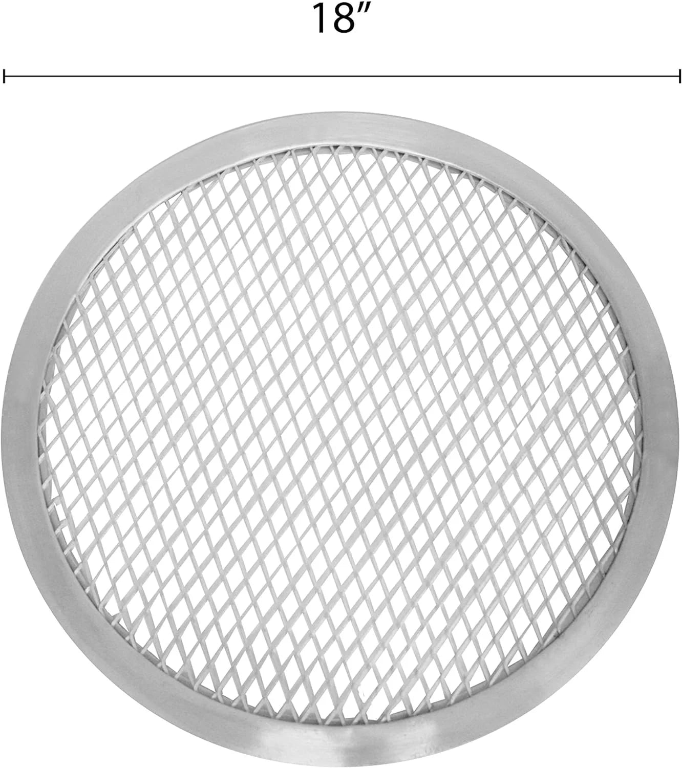 Aluminum Pizza Screen, 18 Inch