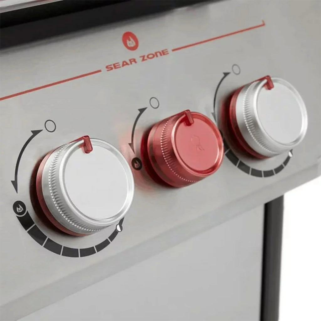 Weber Genesis Smart SX-325s 3-Burner Propane Gas Grill in Stainless Steel with Connect Smart Grilling Technology