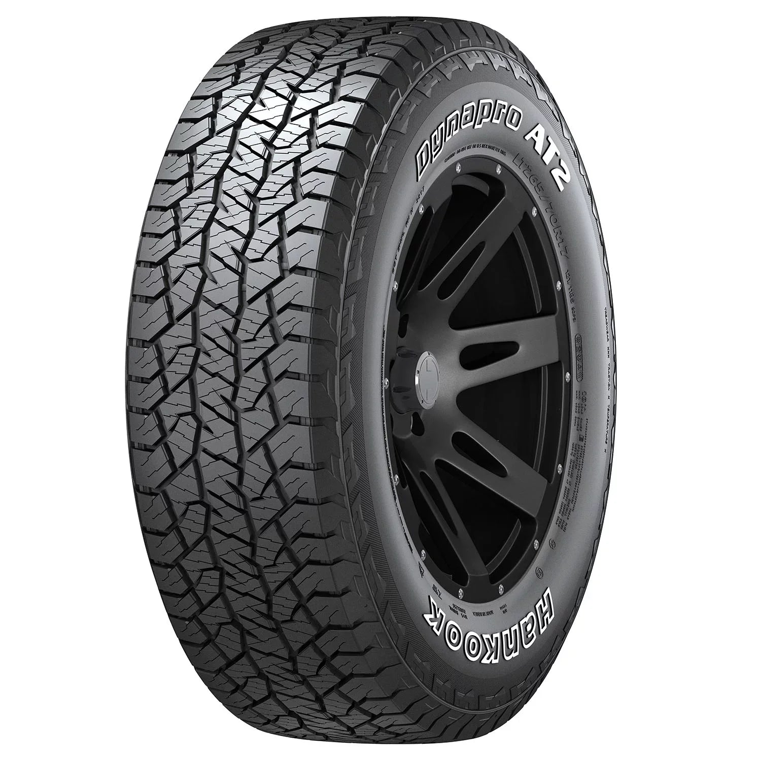 Set of 4 Hankook Dynapro AT2 (RF11) 215/65R17 99T Tires Fits: 2011-14 Ford Mustang Base, 2005-07 Chrysler 300 Touring