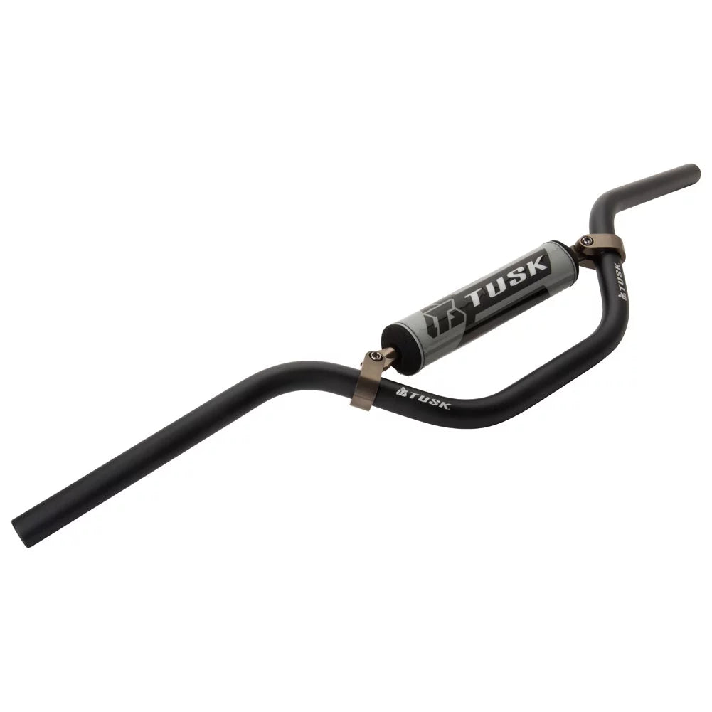 Tusk T-10 Aluminum 7/8" Handlebar CR Mini Bend Black For LEM LX2 1997-2000