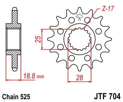 Front & Rear Sproket Kit BMW F800 GS-JTR6.42 8.5mm bolts-K72 08-16 JT Sprockets