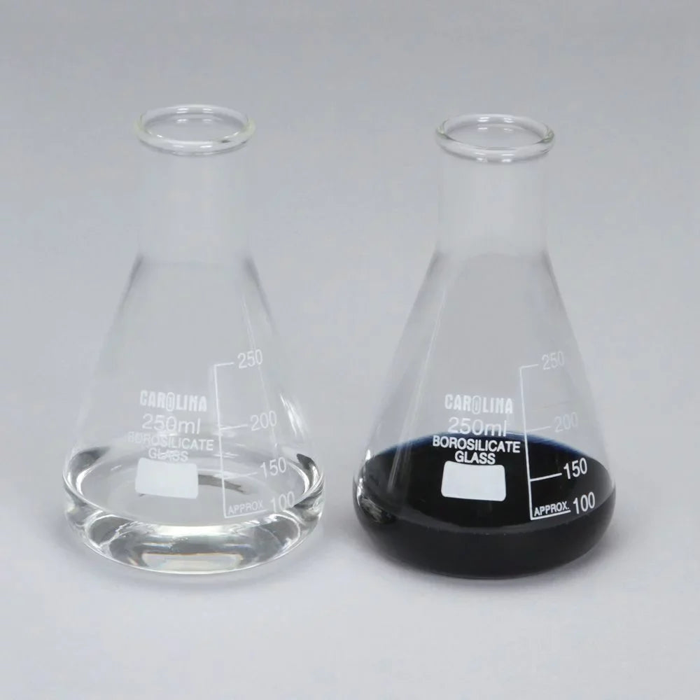 Iodine Clock Reaction Kit, 3-D Instruction For Observing The Effect Of Temperature, Concentration And Catalyst Affect Solution Colors.