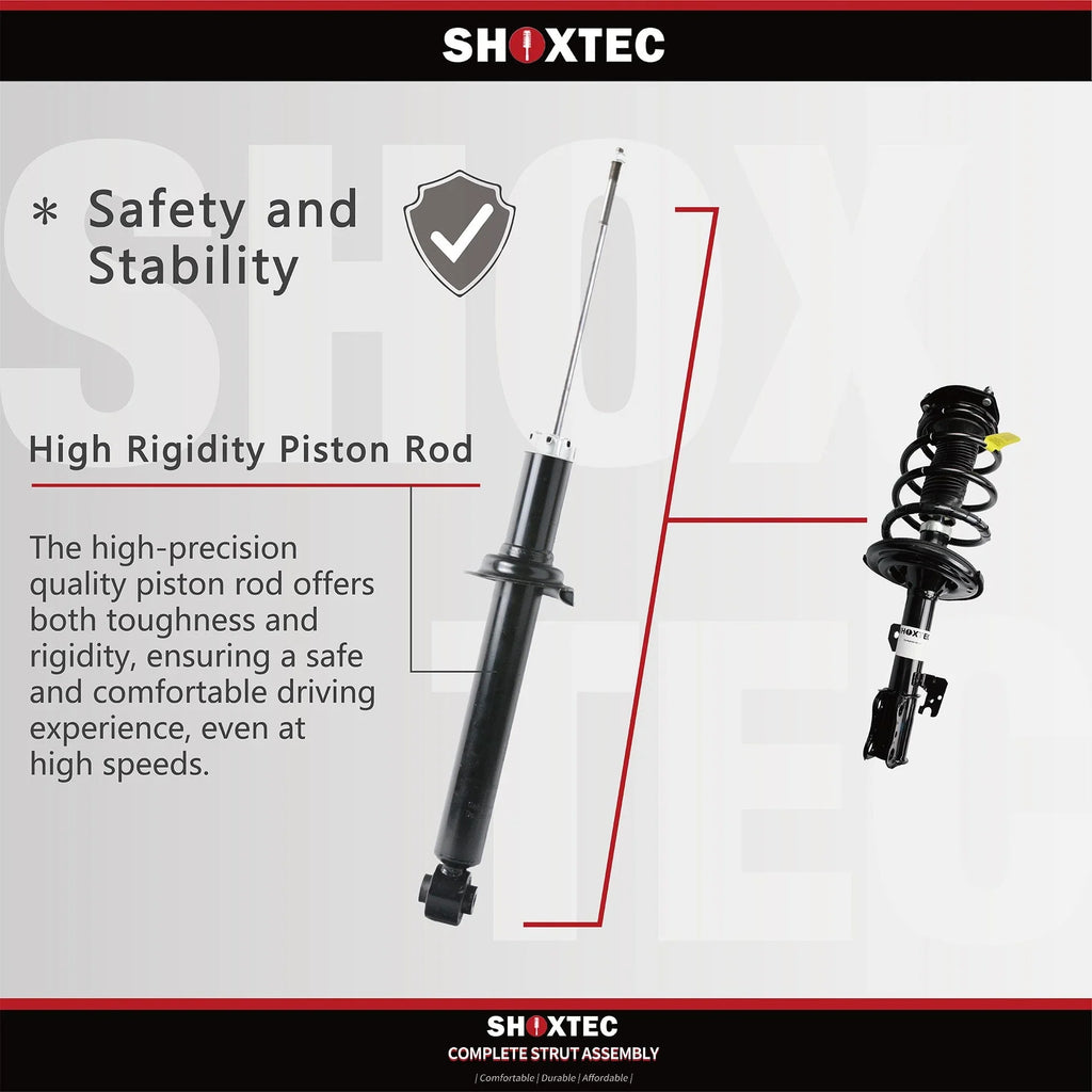 Shoxtec Rear Shock Absorber Replacement 2010 Buick Allure 2014 - 2019 Chevrolet Impala 2010 - 2016 Buick LaCrosse 2013 - 2015 Chevrolet Malibu 2016 Chevrolet Malibu Limited Repl. Part No.5647