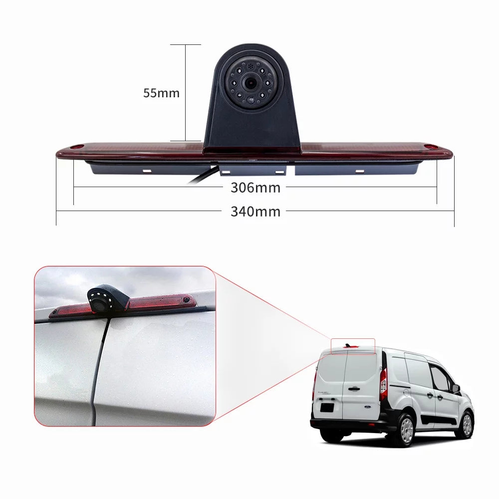 Andoer 7in Brake Backup Mercedes-Benz Sprinter/ Crafter Vans Parking (with Monitor)