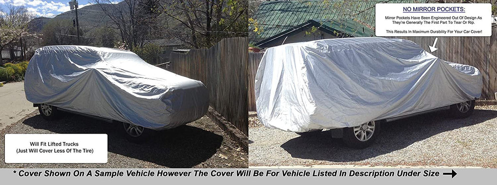 proof SUV Protection With 2016 Volvo XC60 - Outdoor & Indoor - Protect From Rain Water, Snow, Sun - Long-lasting - Fleece Lining - Includes Anti-Theft Cable Lock, Storage Bag & Wind Straps