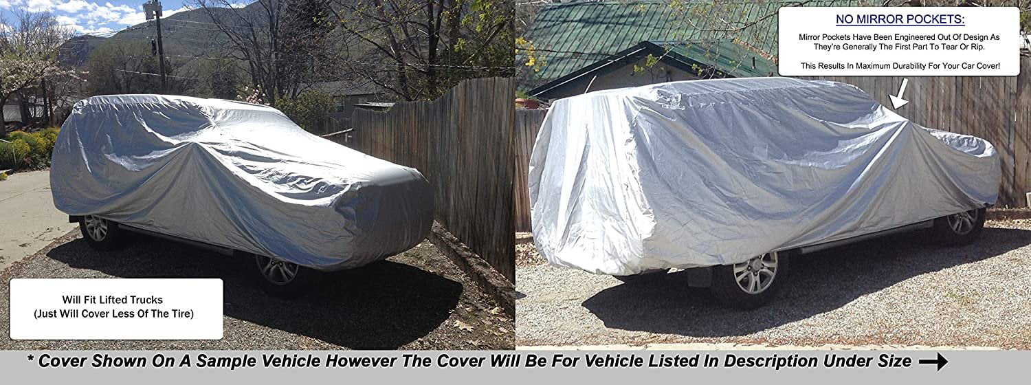 proof SUV Protection With 2016 Volvo XC60 - Outdoor & Indoor - Protect From Rain Water, Snow, Sun - Long-lasting - Fleece Lining - Includes Anti-Theft Cable Lock, Storage Bag & Wind Straps