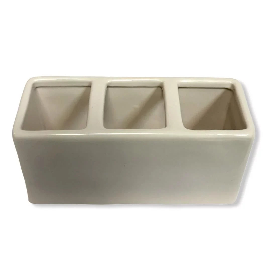Rae Dunn by Magenta THINGS LL Black Divided Organizer Home Decor