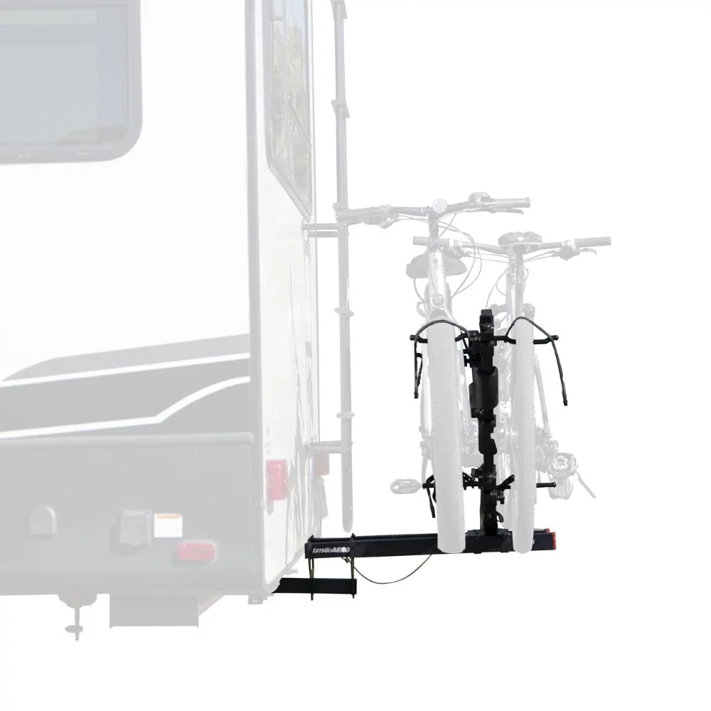 Lets Go Aero (B00390) V-Lectric FAT PRO Two Fat Tire EBike Carrier Fits 2" Receiver Hitch