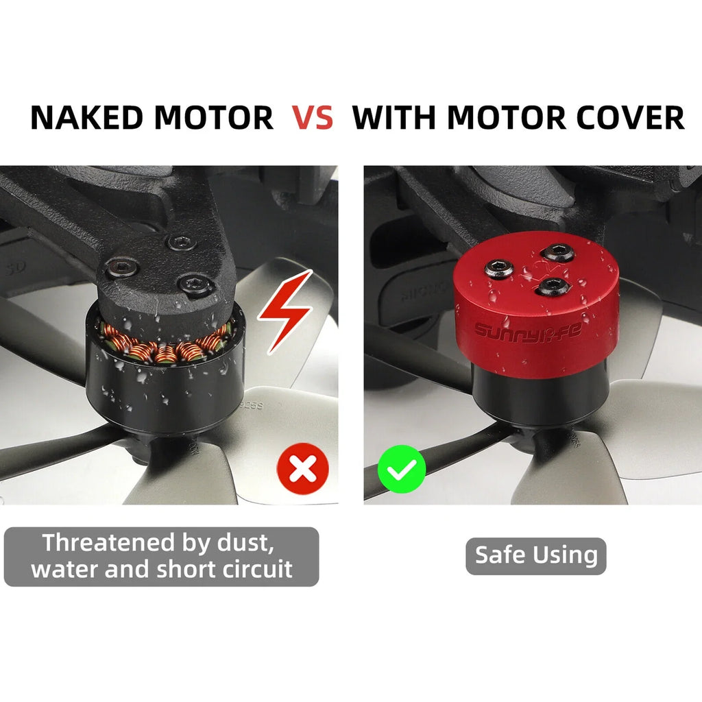 4Pcs Aluminum Motor Protection Protective Accessories DJI Avata Drone Protection