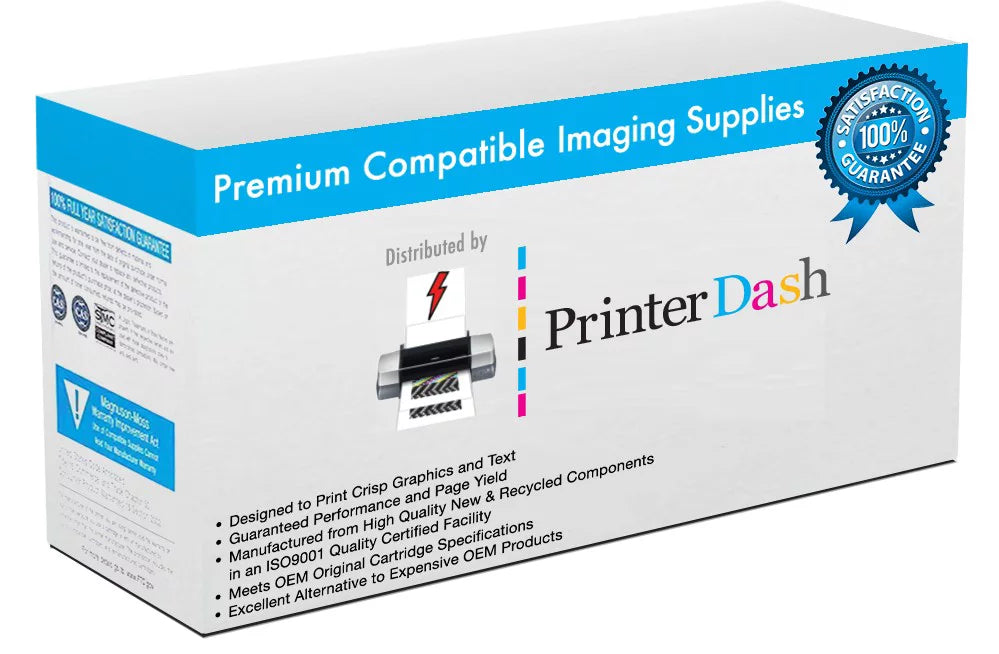 PrinterDash Replacement LAN IM-C4500/IM-C5500/IM-C5500A/IM-C6000 Black Toner Cartridge (33000 Page Yield) (TYPE IM-C6000) (842283)