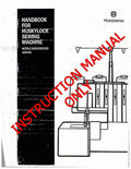 Husqvarna Viking Huskylock 460 460D User Owners Manual Reprint