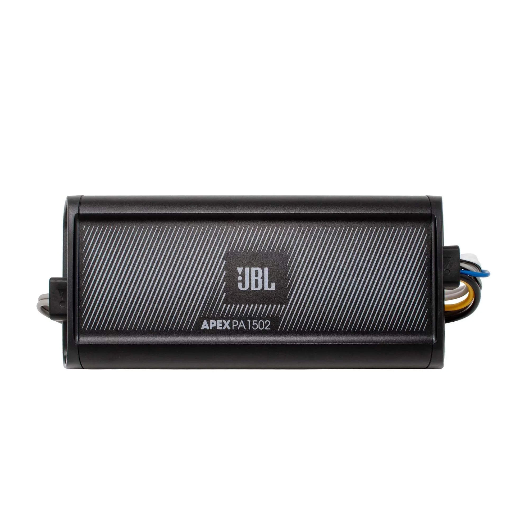 JBL JBLBB4005D - 5-Door Passive Sound Bar with Bronco with JBL Apex PA 1502 2 Channel Marine & Powersport Amplifier - 150 x 2 At 2-Ohms and Bronco Install Accessories