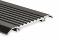 National Guard Saddle Threshold,Fluted Top,6 ft.,Alum 8140X8144X8140-6