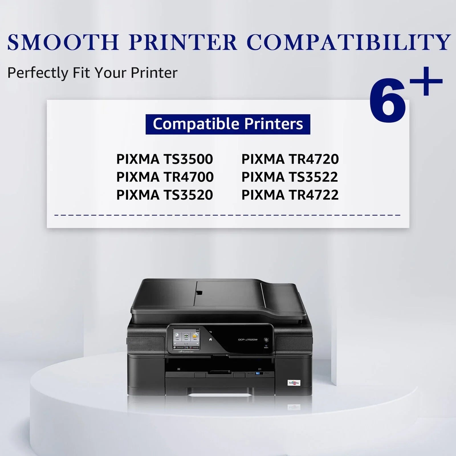 PG-275XL/CL-276XL Ink Cartridge Replacement Canon PG-275 CL-276 275 276 Combo XL with Canon PIXMA TS3520 TS3522 TS3500 TR4720 TR4722 TR4700 Printer(1 Black, 1 Color)
