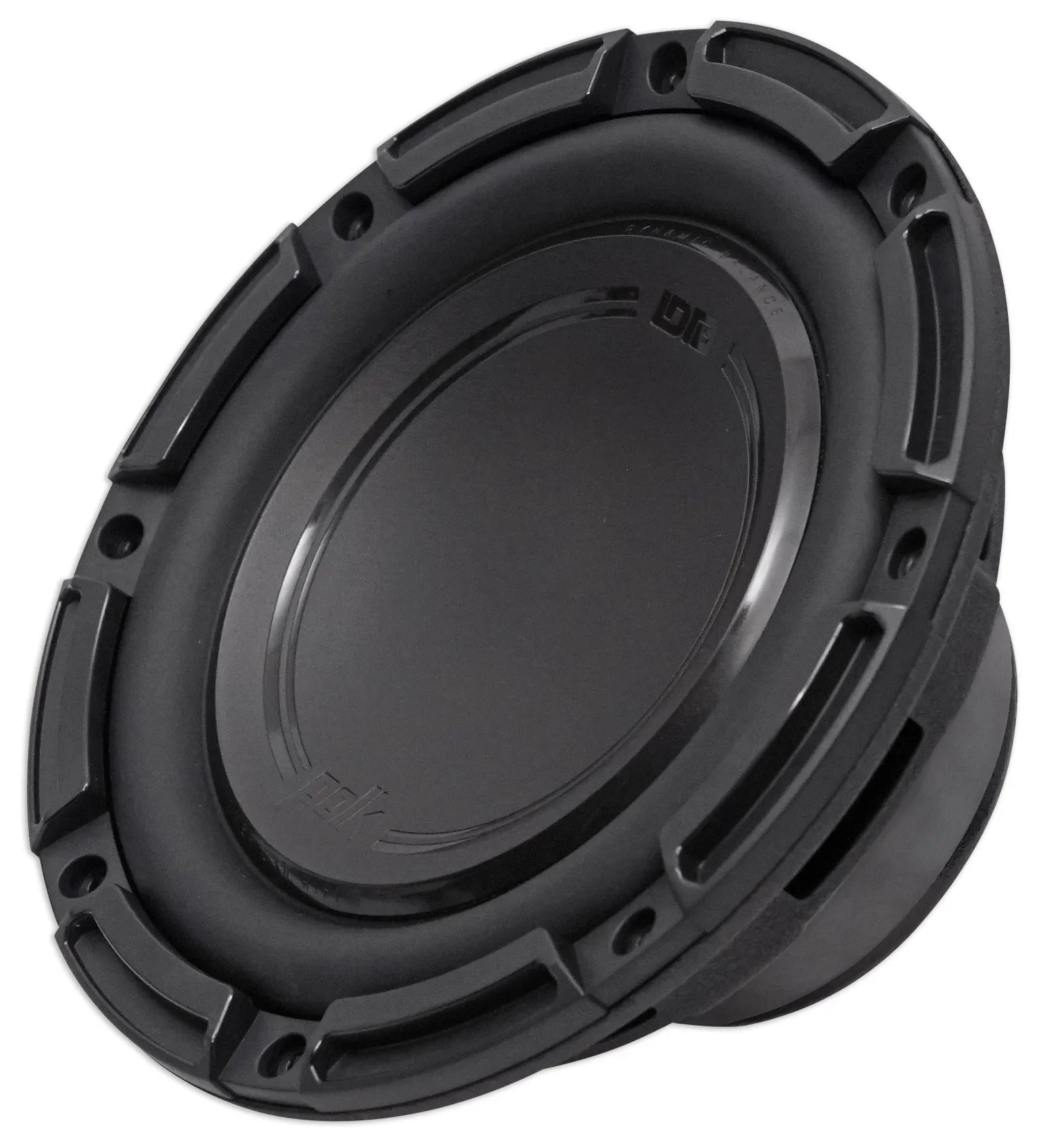 (2) Polk Audio DB842DVC 8” 1500 Watt Dual 4-Ohm Car Audio Subwoofer Sub+Rockmat