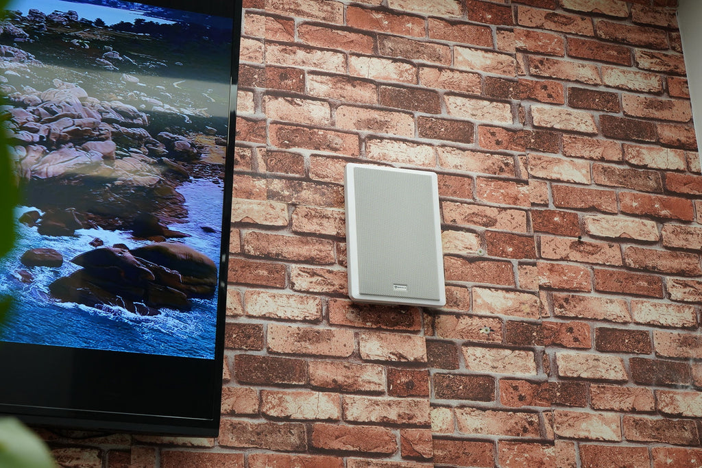 6-Zone Amp+4 JBL White Pendant+6 Slim White Wall Speakers 4 Restaurant/Bar/Cafe