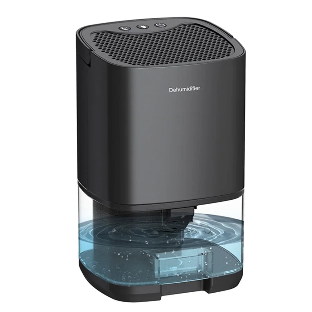 Lixada Home Dehumidifier 34 Oz Portable Small Bedroom Bathroom Basement Auto Shut Off Quiet 7 LED Colors