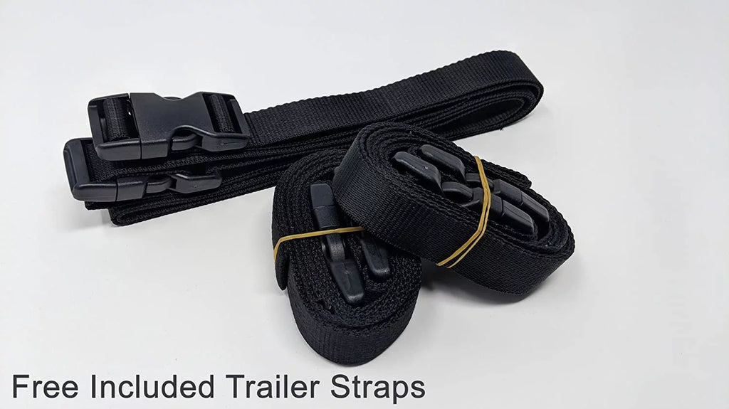proof Jet Ski Wrap Yamaha VX-C 2021 - RED/Black Color - All - Trailerable - Protects from Rain, Sun, UV Rays, and More! Includes Trailer Straps and Storage Bag