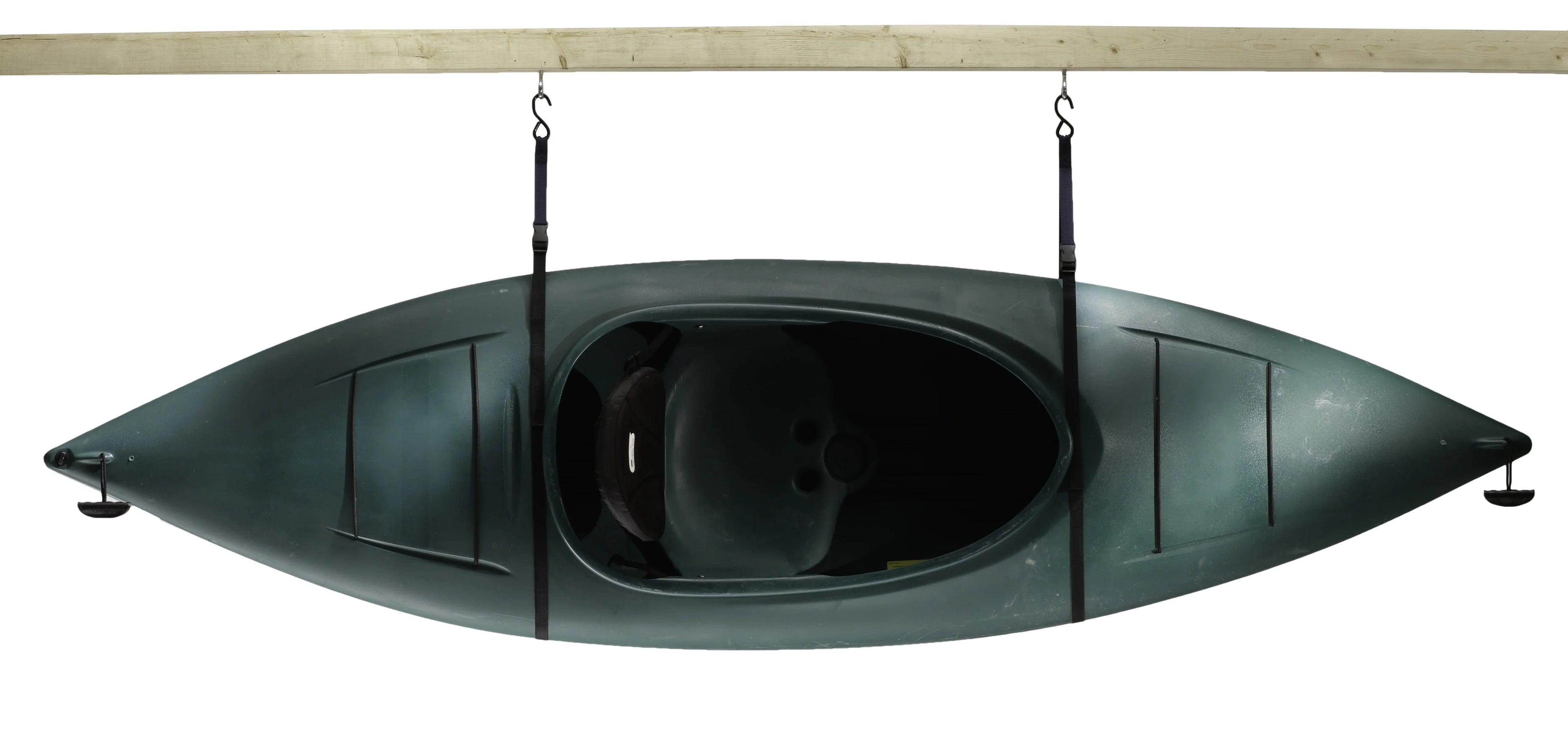 Attwood 11953-4 All-In-One Hoist System Kayaks, Canoes and Bikes, Black Finish