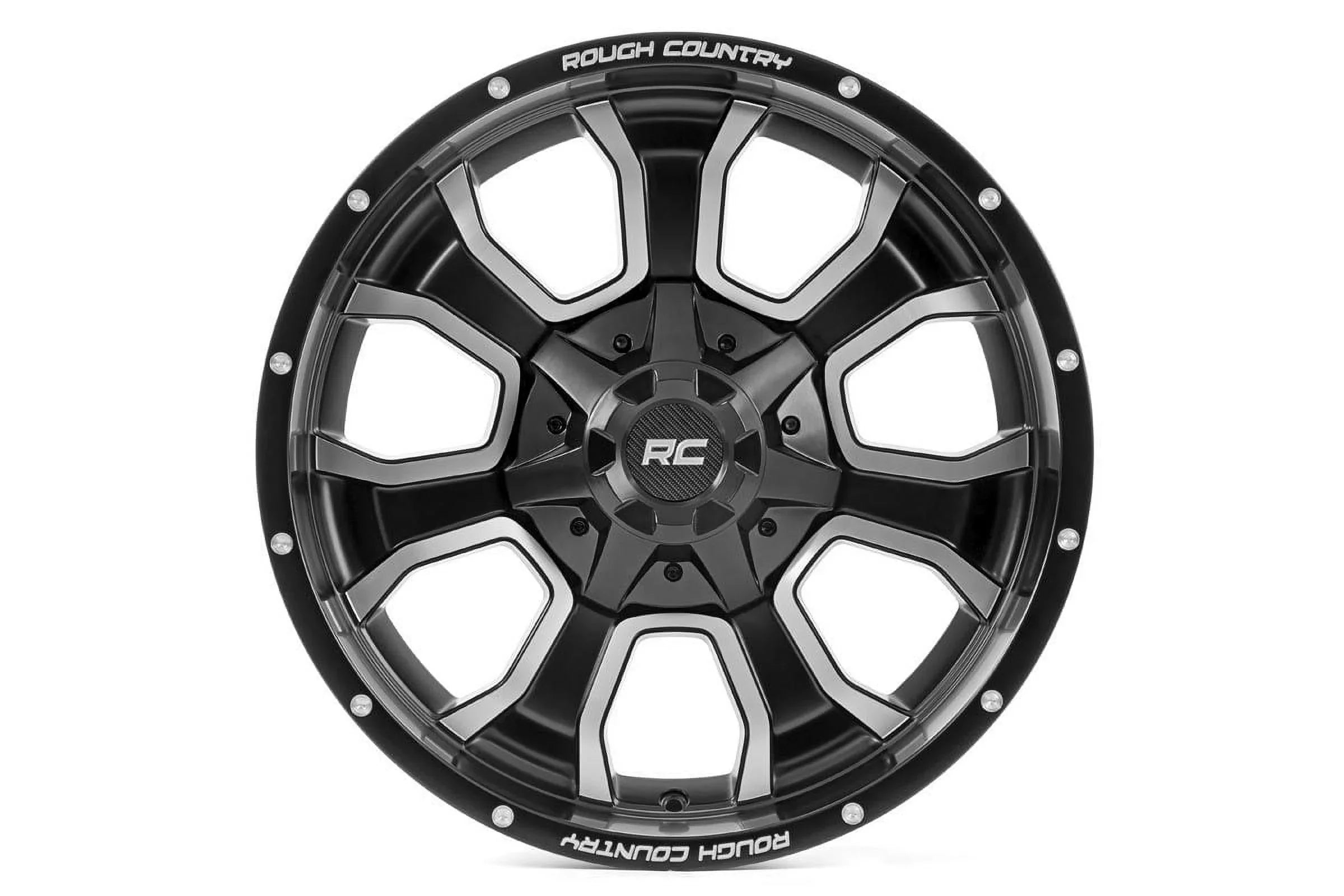 Rough Country 93 Series Black Wheel