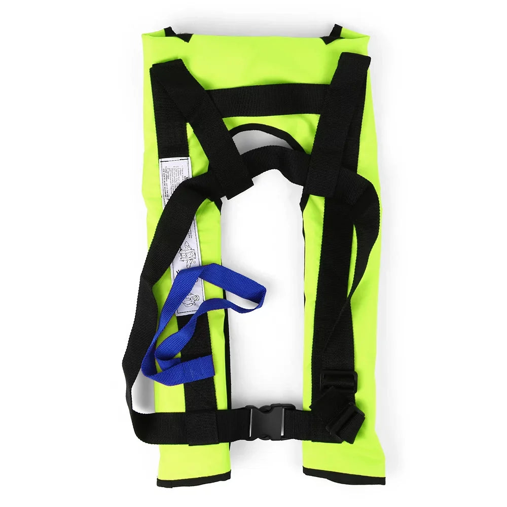 Manual Inflatable Adult Water Sports Swiming Fishing Survival Jacket