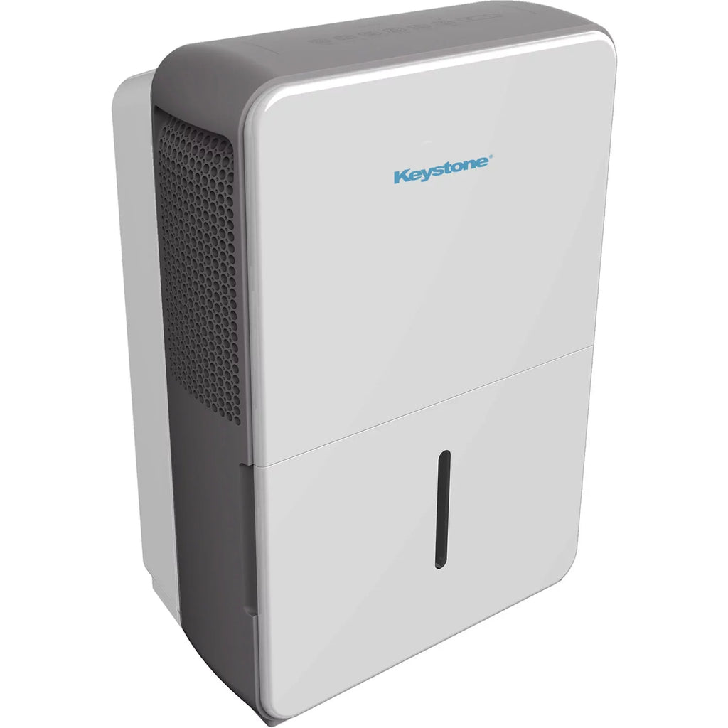 Keystone 50 Pint Dehumidifier with Electronic Controls and Built-In Pump