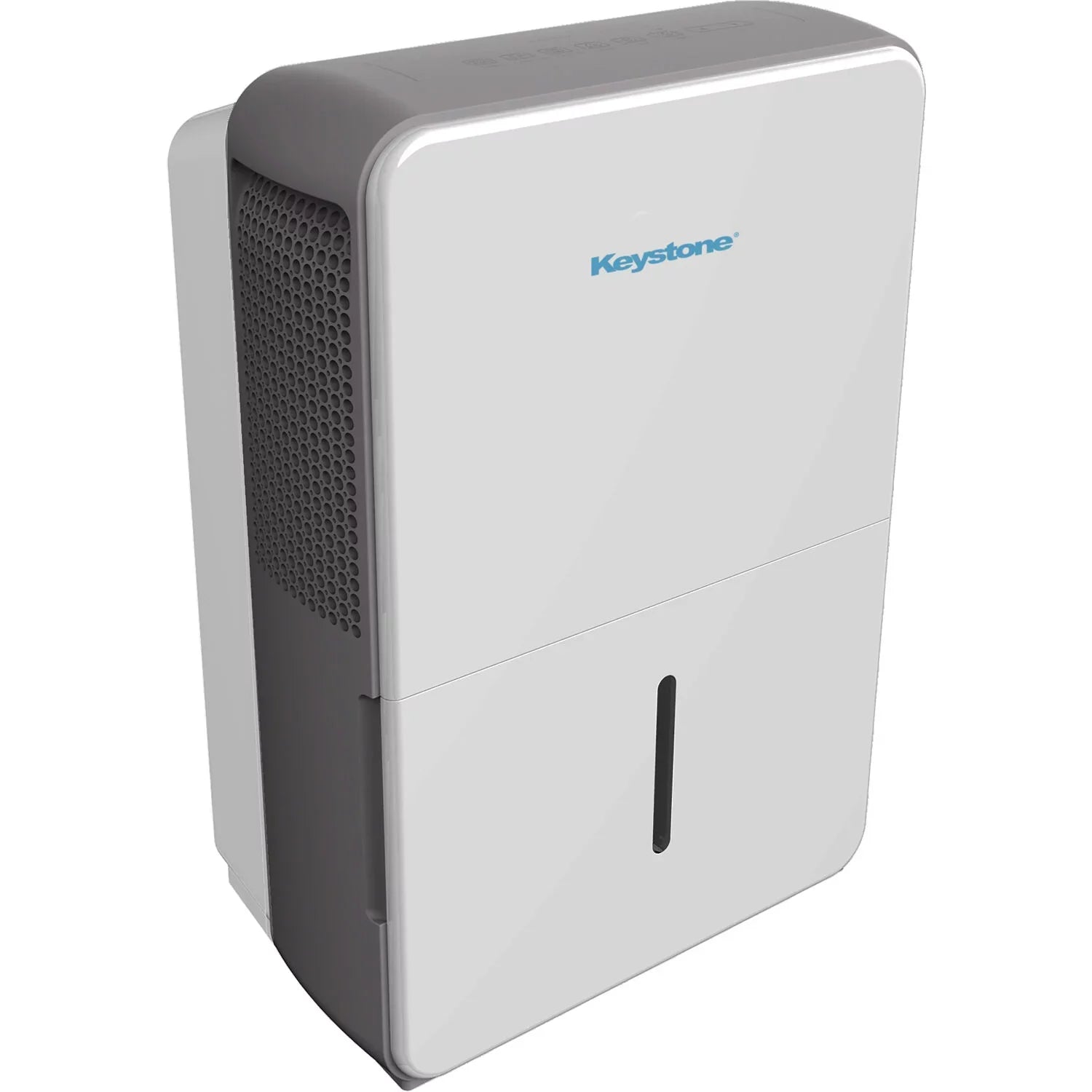 Keystone 50 Pint Dehumidifier with Electronic Controls and Built-In Pump