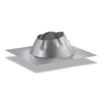 M & G Duravent 8DP-F6 8 Inch Dura-Vent Dura/plus Flashing 0/12-6/12 Galvalume Storm Collar Not Included