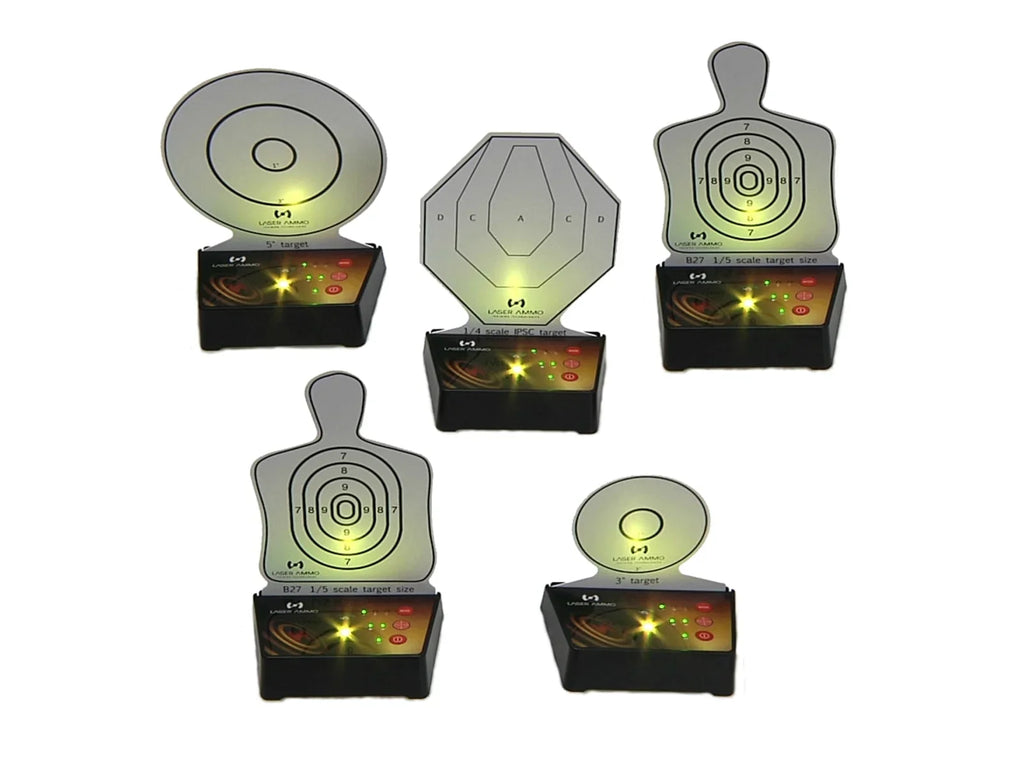 Laser Ammo Interactive Multi Training Targets - 5 pack