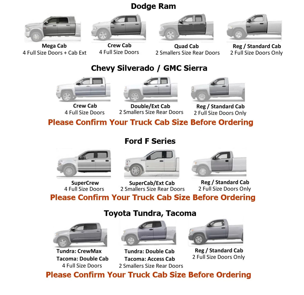 Truck Protection fits 2009 2010 2011 2012 2013 Chevy Silverado 1500 CREW Cab 6.5ft bed XCP Protection Pro Series Black