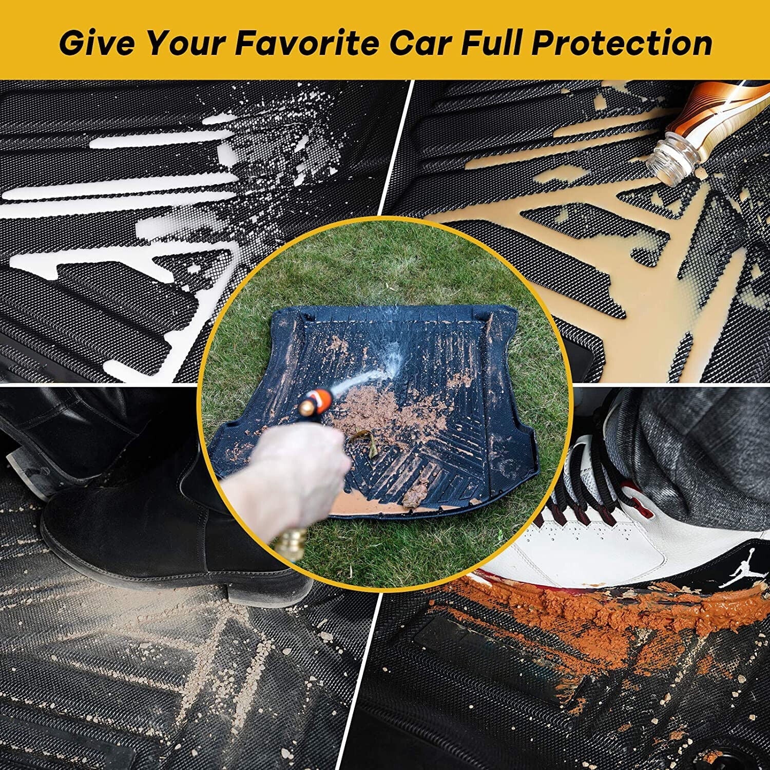 Trunk Liner TPO Cargo Mats 2014-2018 Subaru Forester Reliable Protection