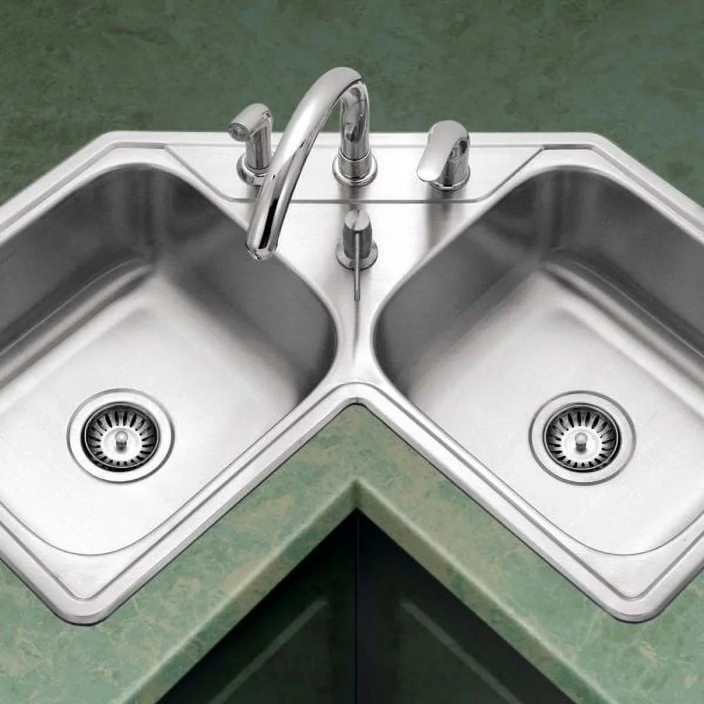 Houzer LCR-3221-1 31-7/8" x 31-7/8" Stainless Steel Topmount Kitchen Sink