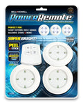 Bell + Howell Power Remote – Super Bright High Permance Mini LED Lights with Remote, As Seen on TV! 3 PACK
