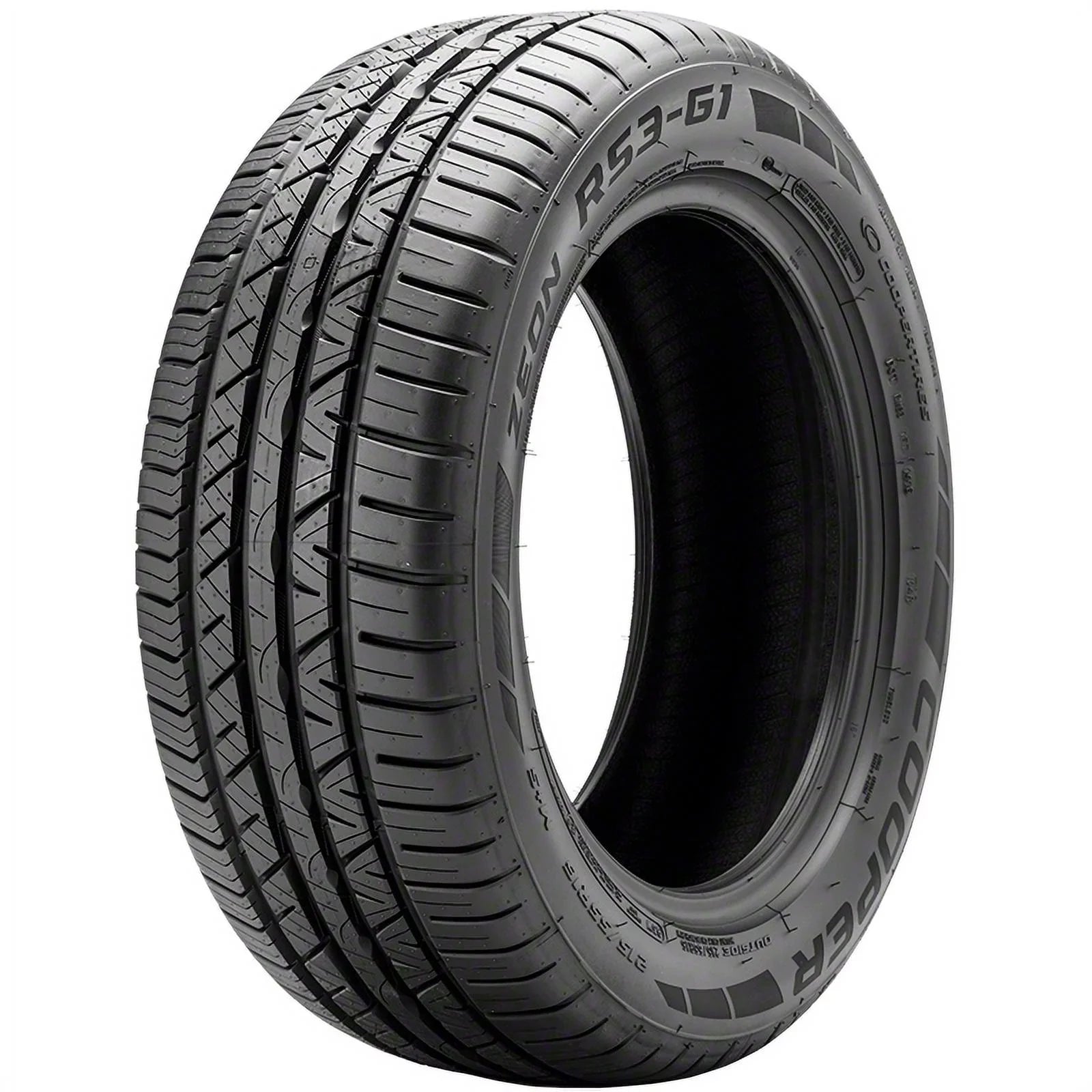 Cooper Zeon RS3-G1 265/35R20 99 W Tire Fits: 2015-20 Ford Mustang EcoBoost Premium, 2016-17 Porsche 911 GT3 RS