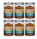 (12 Pack) Keystone All Natural Chicken 14.5 oz Can Emergency Survival Food For Camping Hiking and Backpacking Ready to Eat- Pack of 12 Cans