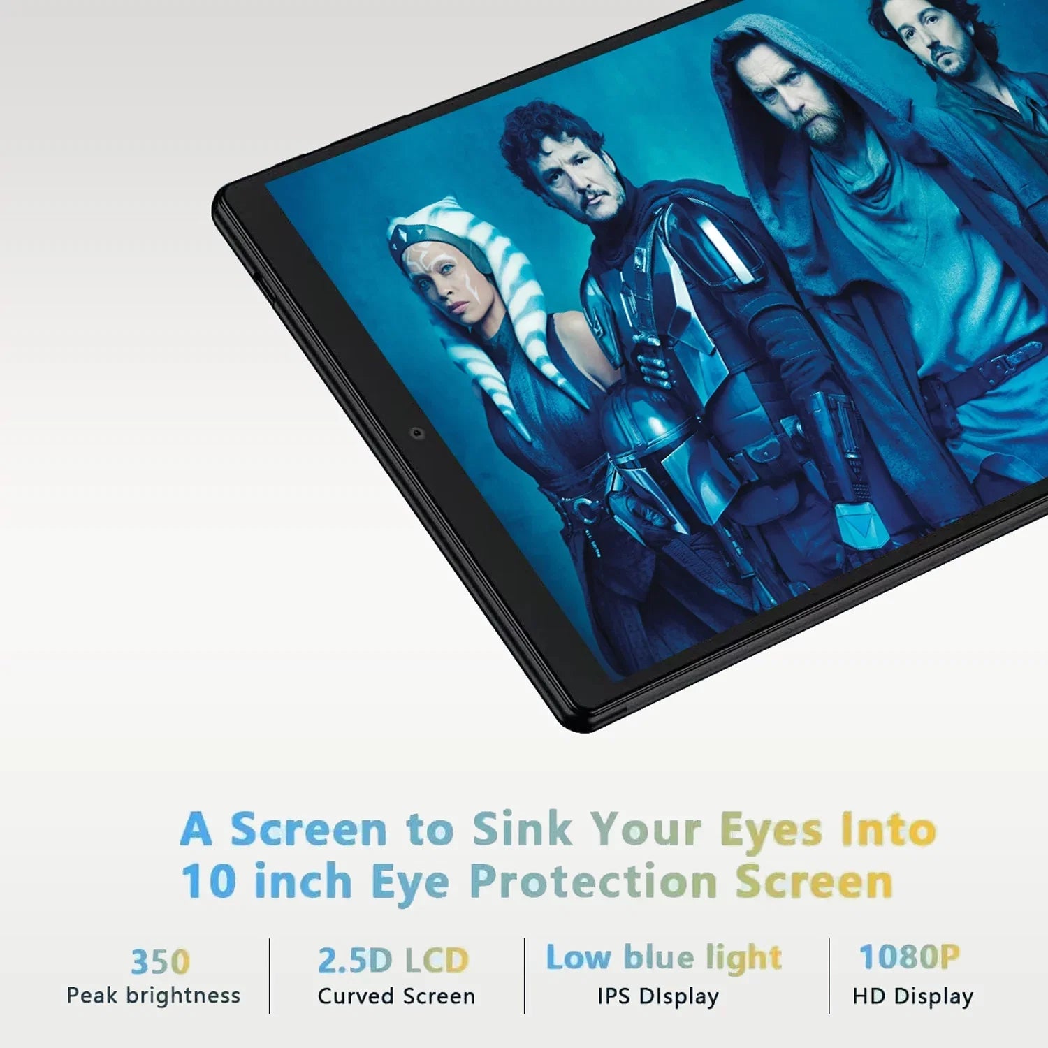 10 inch Tablet Android 11 Tablets with Keyboard, 4GB RAM 64GB ROM 128GB Expand, 5G/2.4G Wi-Fi, HD IPS Display, 6000mAh Tablet PC with Case,Mouse,GMS Certified,Black