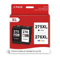 PG-275 XL/CL-276 XL Value Pack Ink Cartridge Replacement Canon Ink 275 and 276 Used PIXMA TS3522 TS3520 TR4720 TR4722 (1 Black,1 Color) Combo Pack