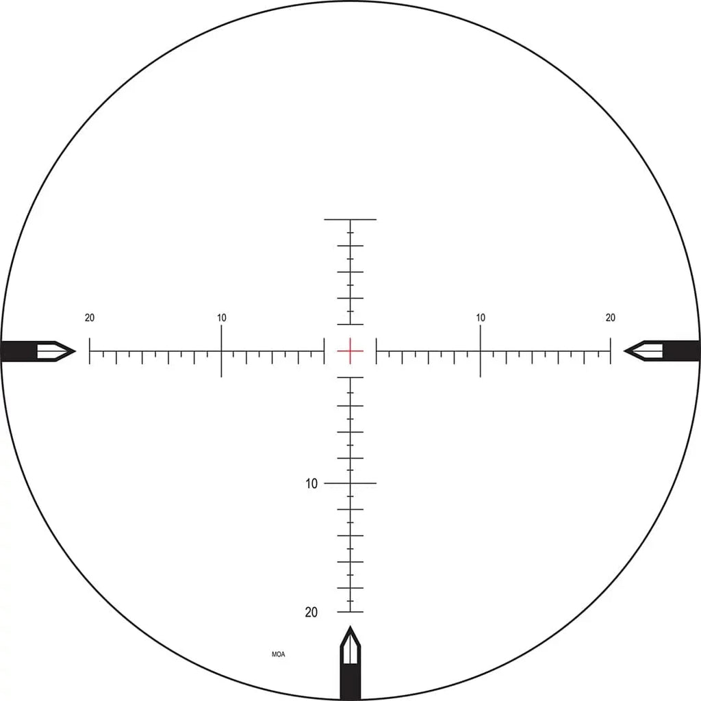 NIGHTFORCE ATACR 5-25x56mm ZeroStop .250 MOA DigIllum Center Only Illumination PTL Moar-T Reticle Hunting Scope (C555)