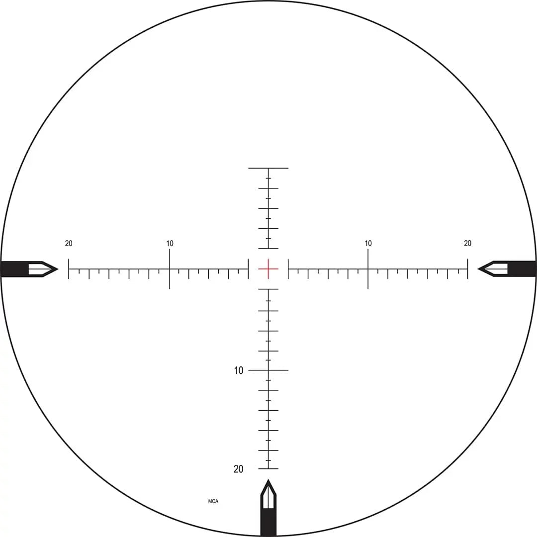 NIGHTFORCE ATACR 5-25x56mm ZeroStop .250 MOA DigIllum Center Only Illumination PTL Moar-T Reticle Hunting Scope (C555)