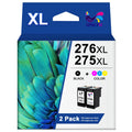 PG-275 CL-276 XL Printer Ink Canon 275xl and 276xl Ink Cartridges (1 Black 1 Color) to PIXMA TS3522 TS3520 TR4720 TR4722 Printer High Yield Combo Pack