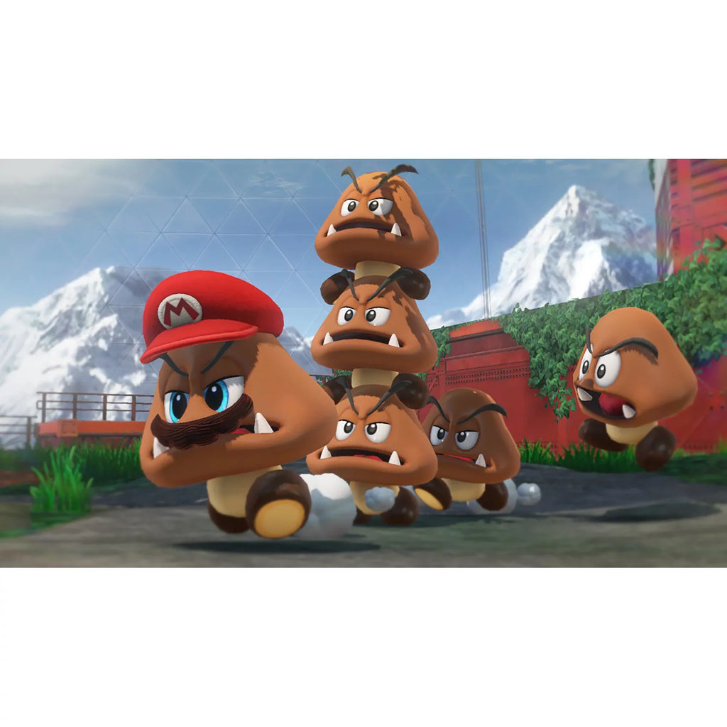 Super Mario Odyssey - Nintendo Switch + 11" Yoshi Plush