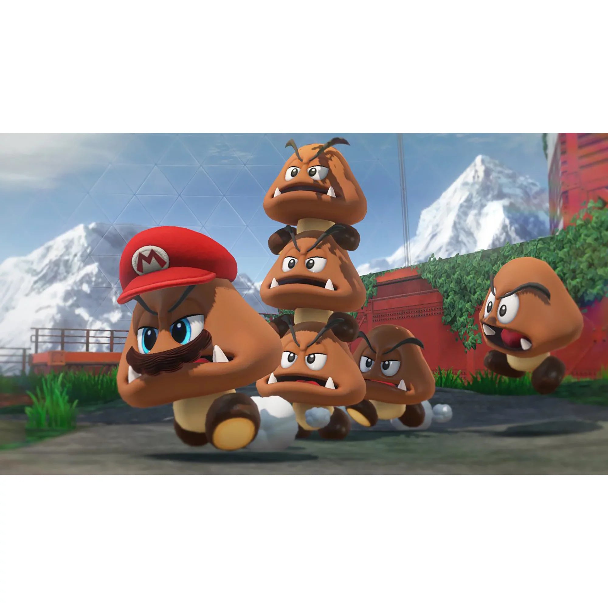Super Mario Odyssey - Nintendo Switch + 11" Yoshi Plush