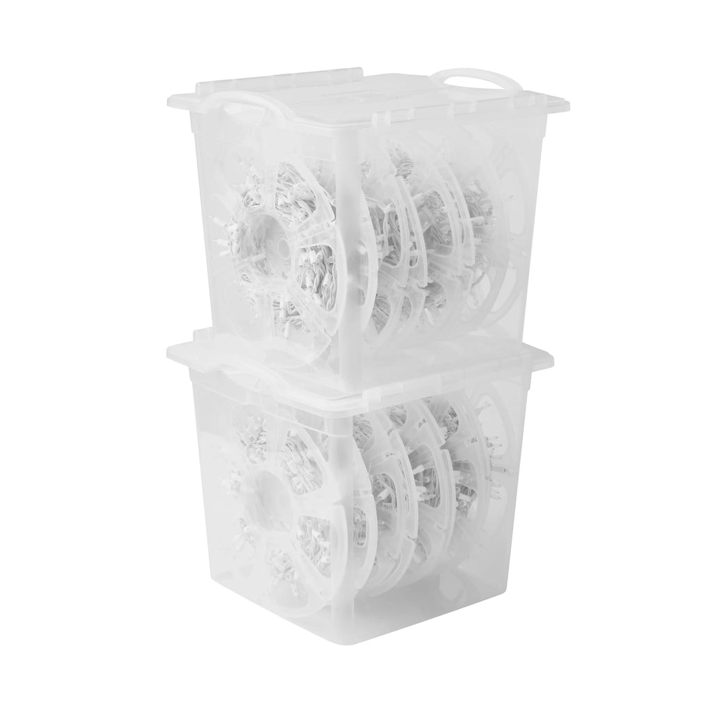 The Home Edit Christmas Light Storage Organizer, Set of 2