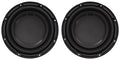 (2) Polk Audio DB1042SVC 10” 1050w Single 4-Ohm Car/Marine Audio Subwoofers Subs