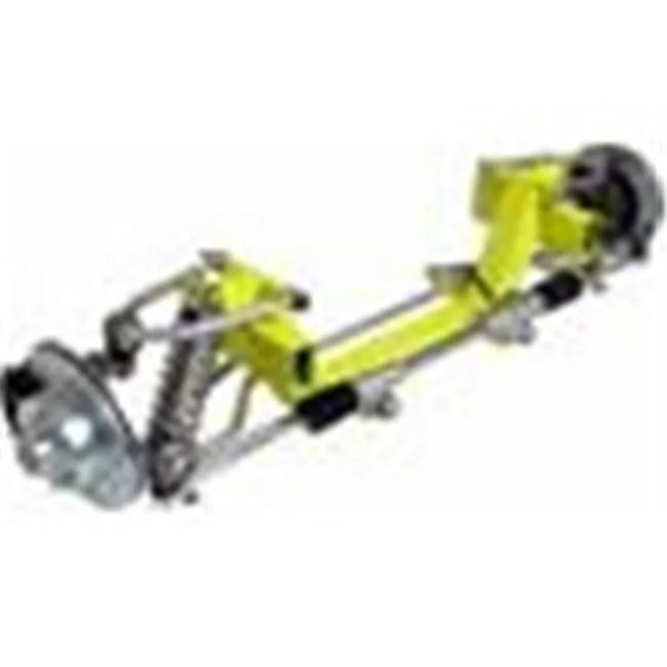 Helix Suspension Brakes and Steering HEXIFSCMMCYC01PLDA 49-51 Mercury Car CornerKiller IFS Coil Over 2 in. Drop 6 x 5.5 Power LHD Rack