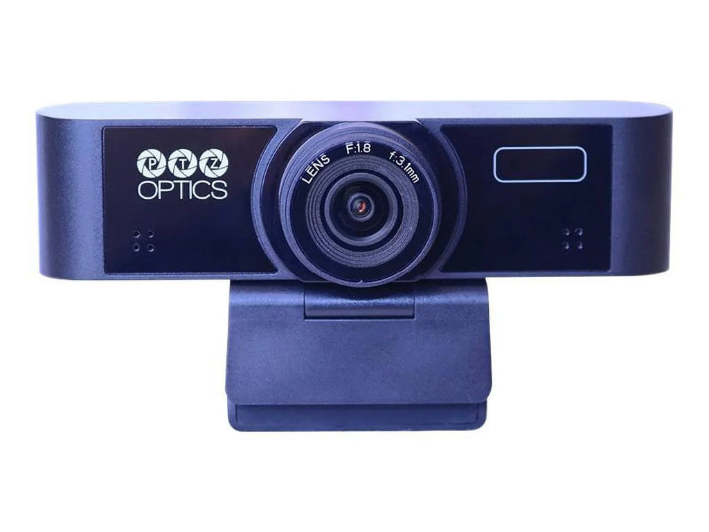 PTZOptics PT-WEBCAM-80-V2 - Webcam - indoor - color - 2.1 MP - 1920 x 1080 - fixed focal - USB 2.0 - MJPEG - DC 5 V
