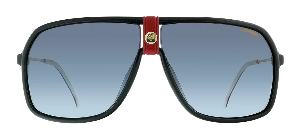 Carrera 1019/S Pilot Sunglasses, Gold/Gray Shaded, 64mm, 10mm