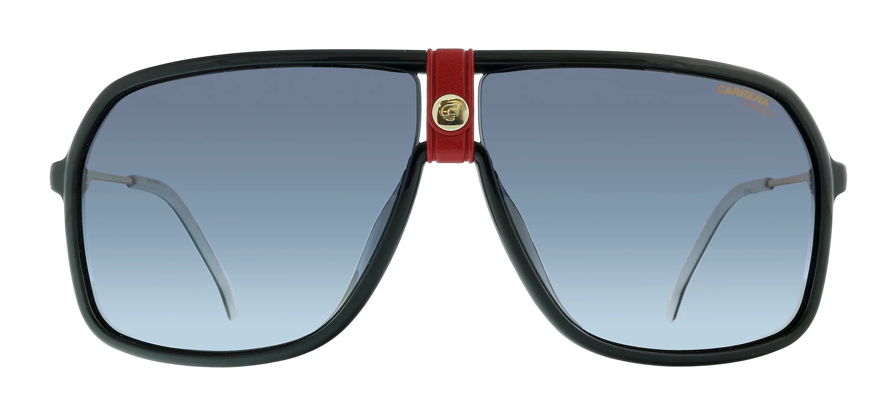 Carrera 1019/S Pilot Sunglasses, Gold/Gray Shaded, 64mm, 10mm