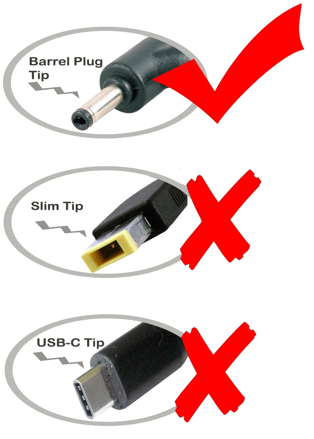 iTEKIRO 65W AC Adapter Lenovo Ideapad 100S 80R900BYCF, 100S 80R900C0CF, 100S 80R900FYUS, 110, 110-14IBR 80T6 14", 110 80T6000WUS, 110 80T6000XUS, 110 80T60020CF